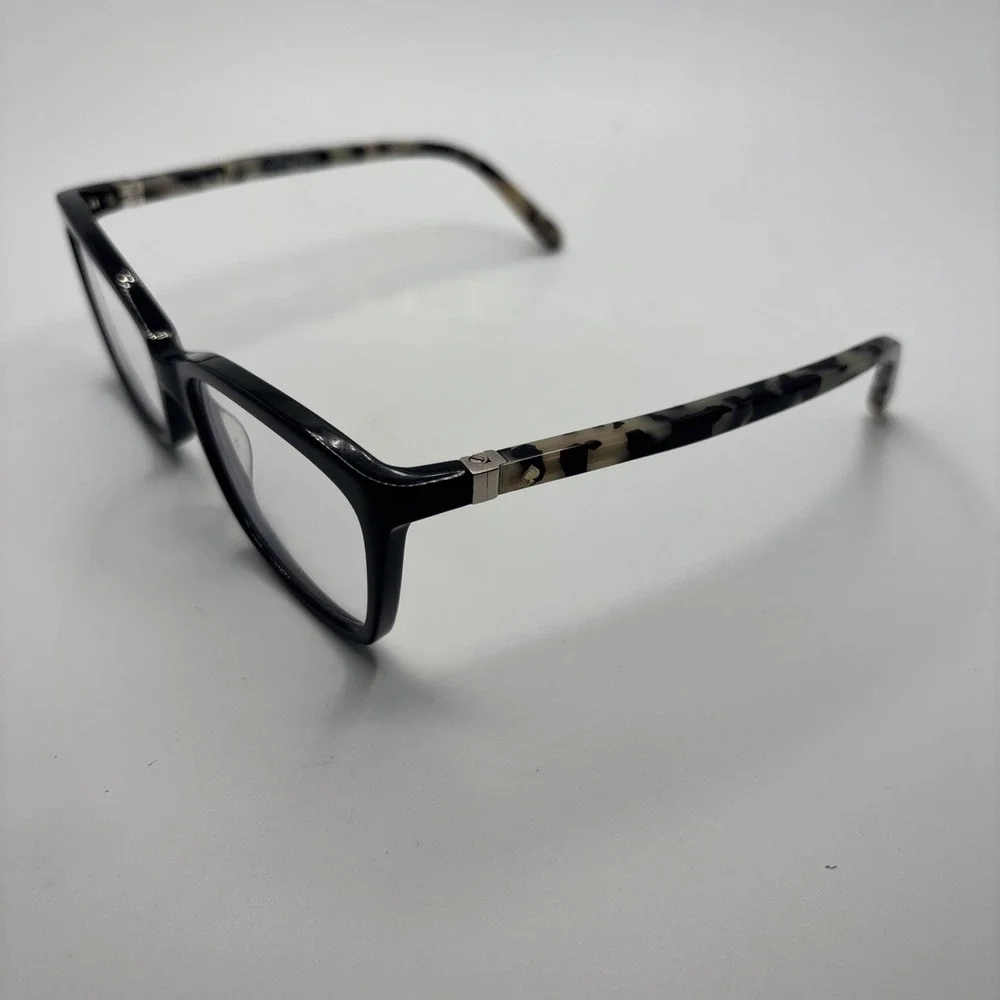 Kate Spade Cortina 7K1 Black/White Tortoise Eyeglasses Frames 52-16-140mm #482
